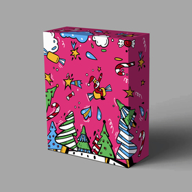 Оформление новогодней упаковки