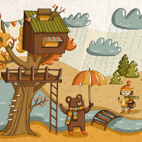 Осень с детьми