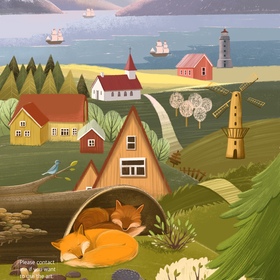 На рассвете