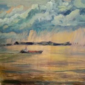 Волга.Кашин.Лето 2020