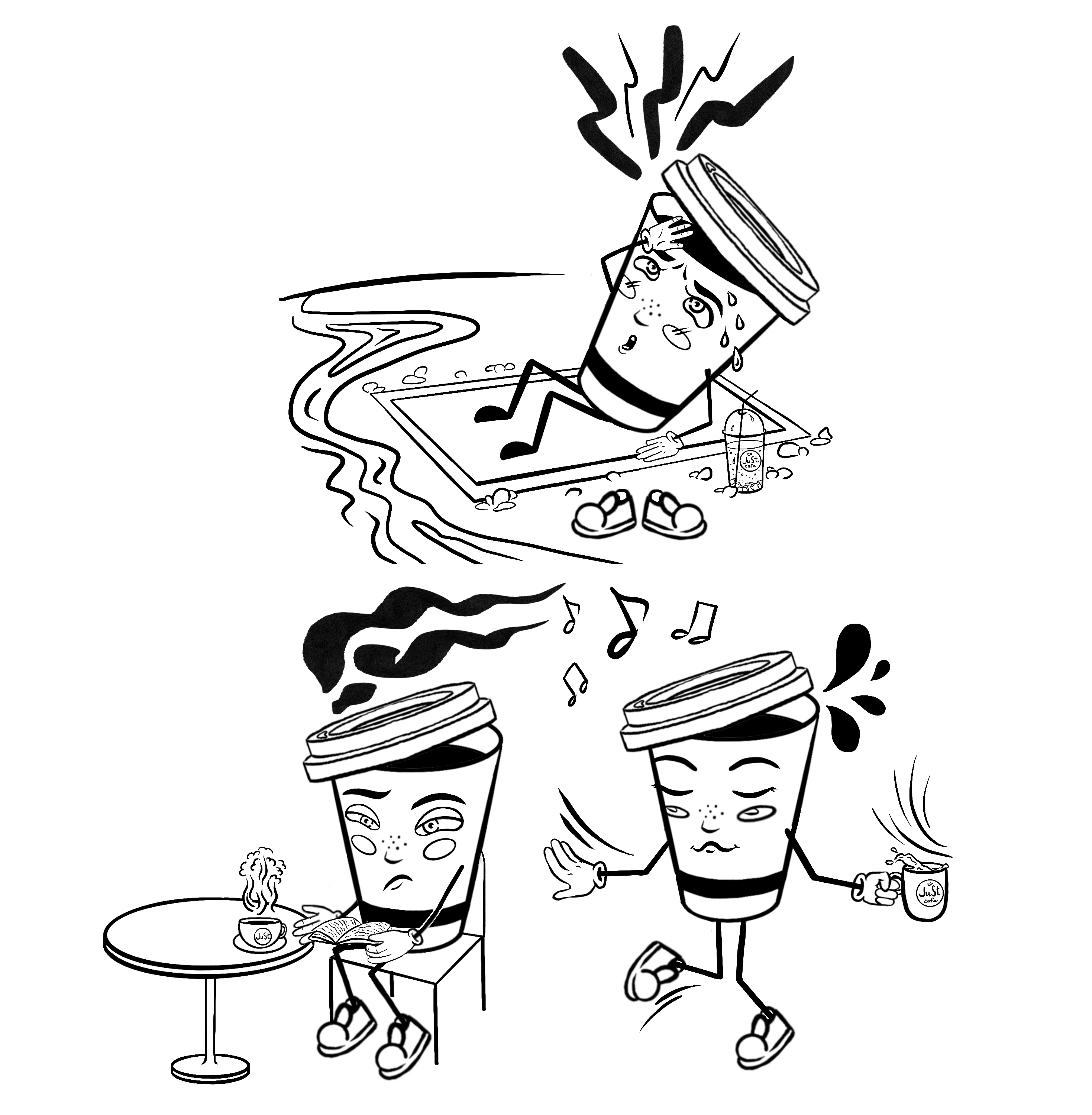 Разработка бренд-персонажа для кофейни