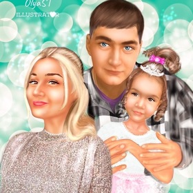 Диджитал портрет 