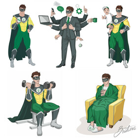 Персонаж для компании