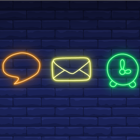 Неоновые иконки