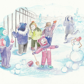 Иллюстрирование журнала "Вверх тормашками"