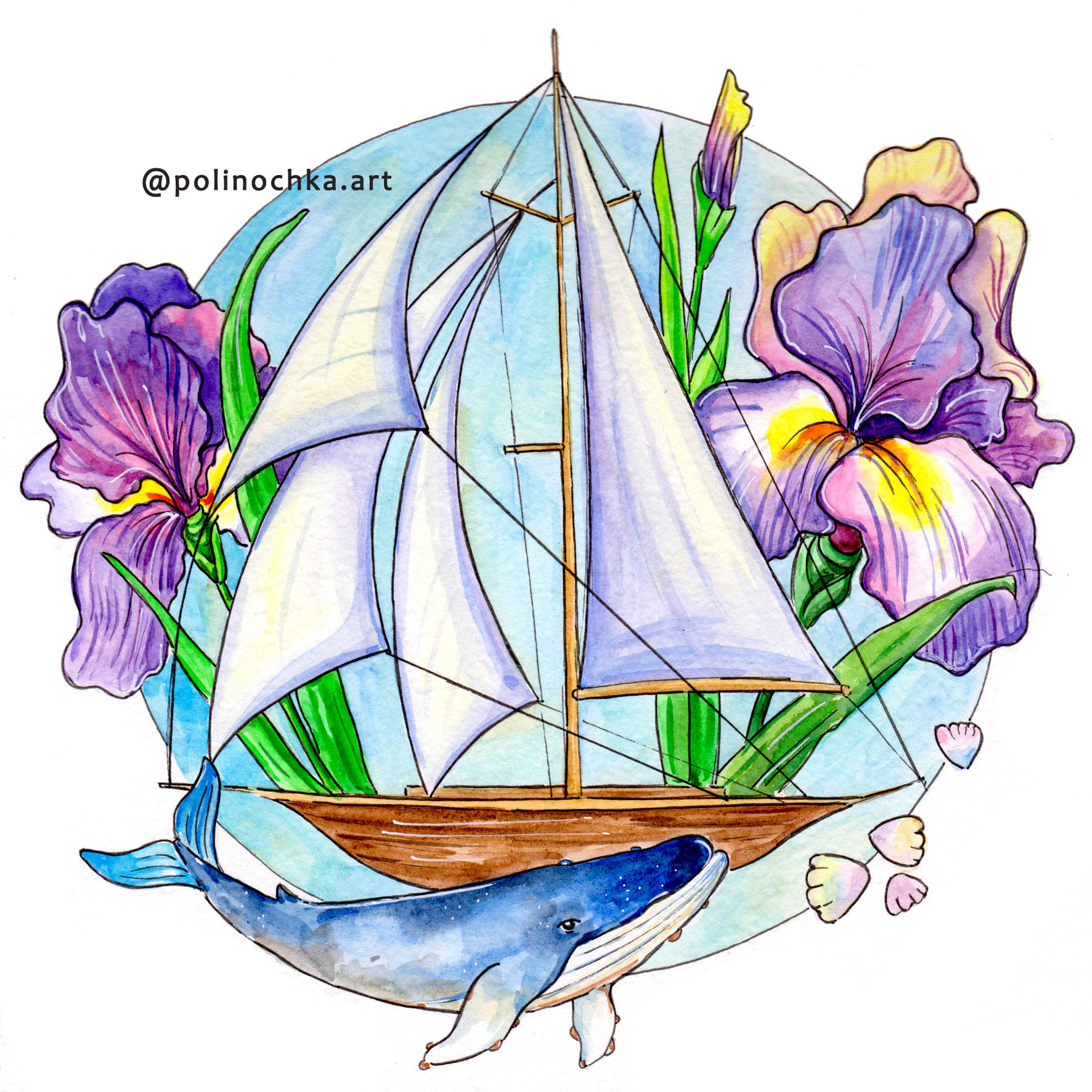 Цветущие парусники