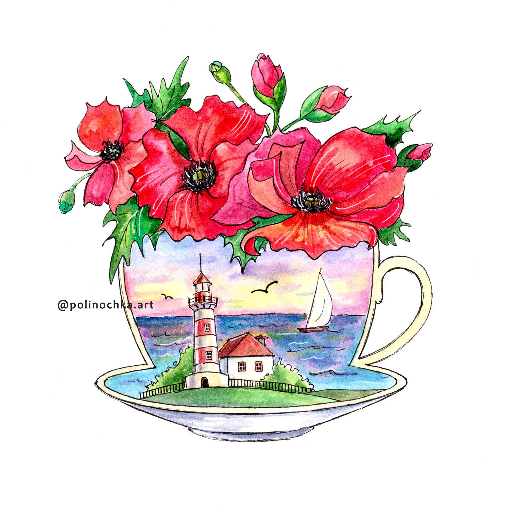 Чай со вкусом моря