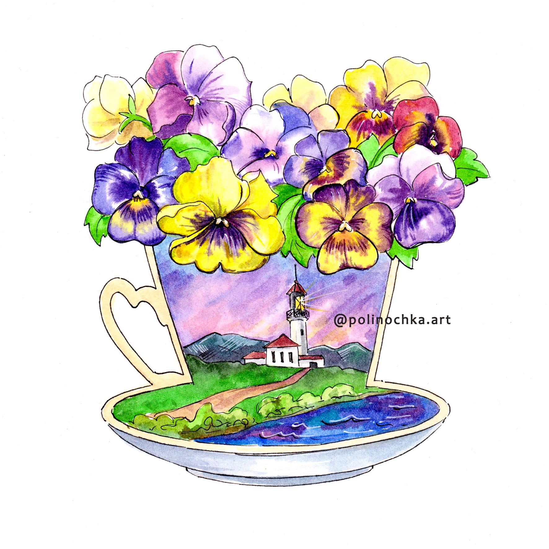 Чай со вкусом моря