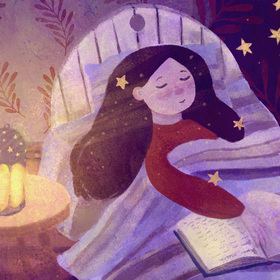 Чай с черничным вечерком 