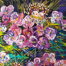 Цветы и Бабочки