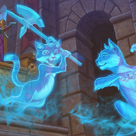 "Коты-призраки".