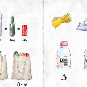 Как собирать бутылки