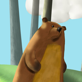 Иллюстрации к детским книгам Маша и медведь