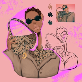 Модные иллюстрации. 