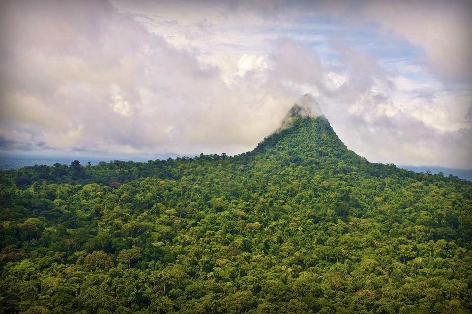 Monta%c3%b1a c%c3%b3nica cerro el cono  ubicada en sierra del divisor