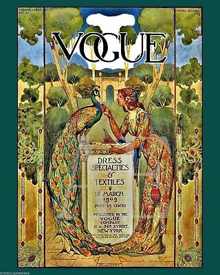 Vp 495 poster art 8x10 vogue cover art