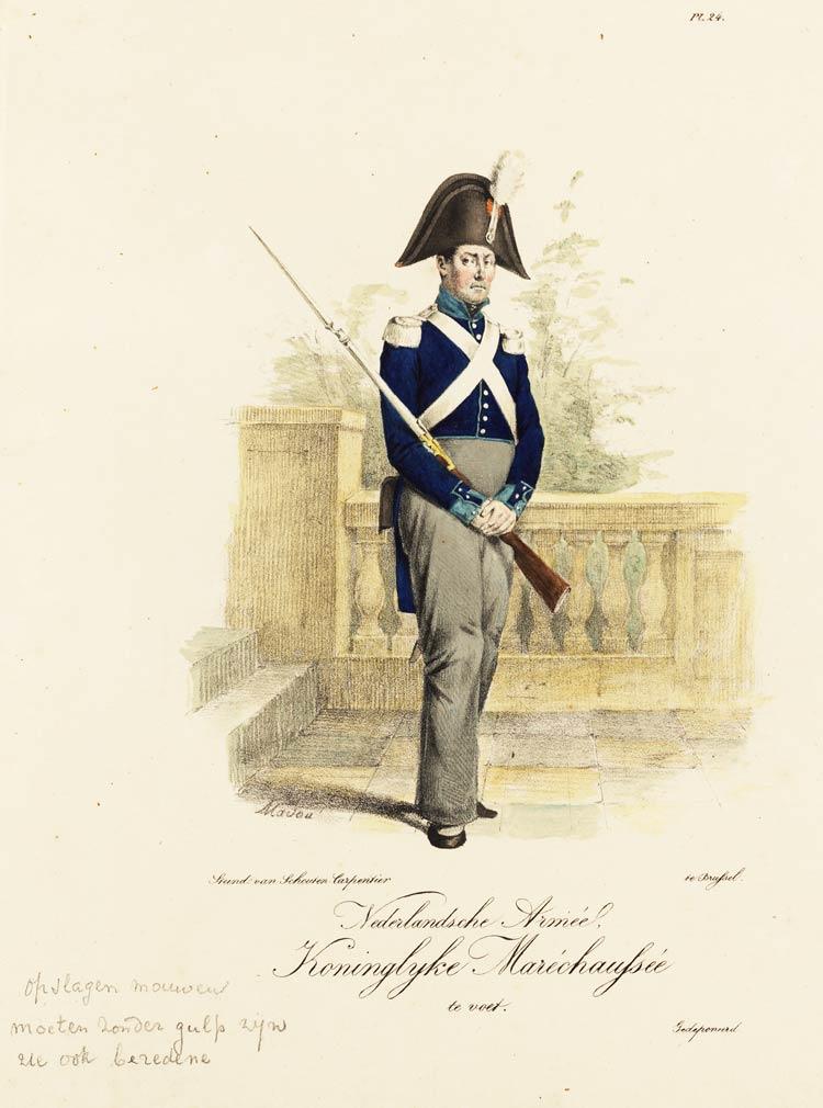 Tamboer majoor van het reg.t zwitsers no. 29  nederlandsche arm%c3%a9e 