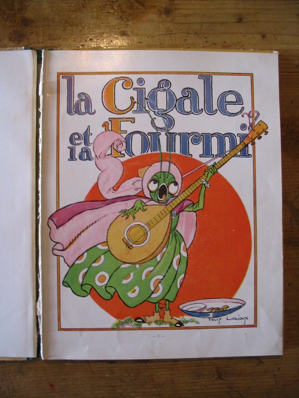 La fontaine  jean  de . lorioux  f%c3%a9lix  illus.  fables. paris  hachette  1931. magnifique illustr%c3%a9 pour enfants.  3 