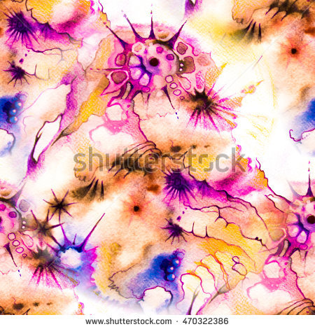 Stock photo beautiful abstract bright colorful soft seamless pattern watercolor on textured paper 470322386
