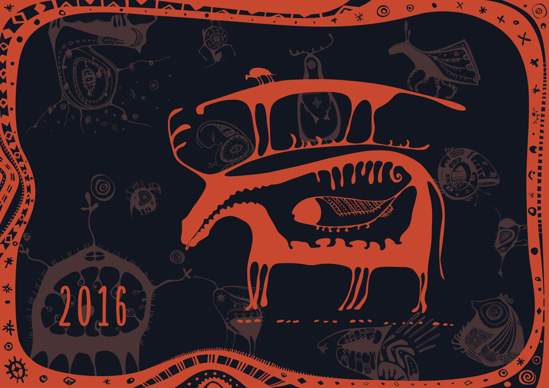 Calendar pages colour 13