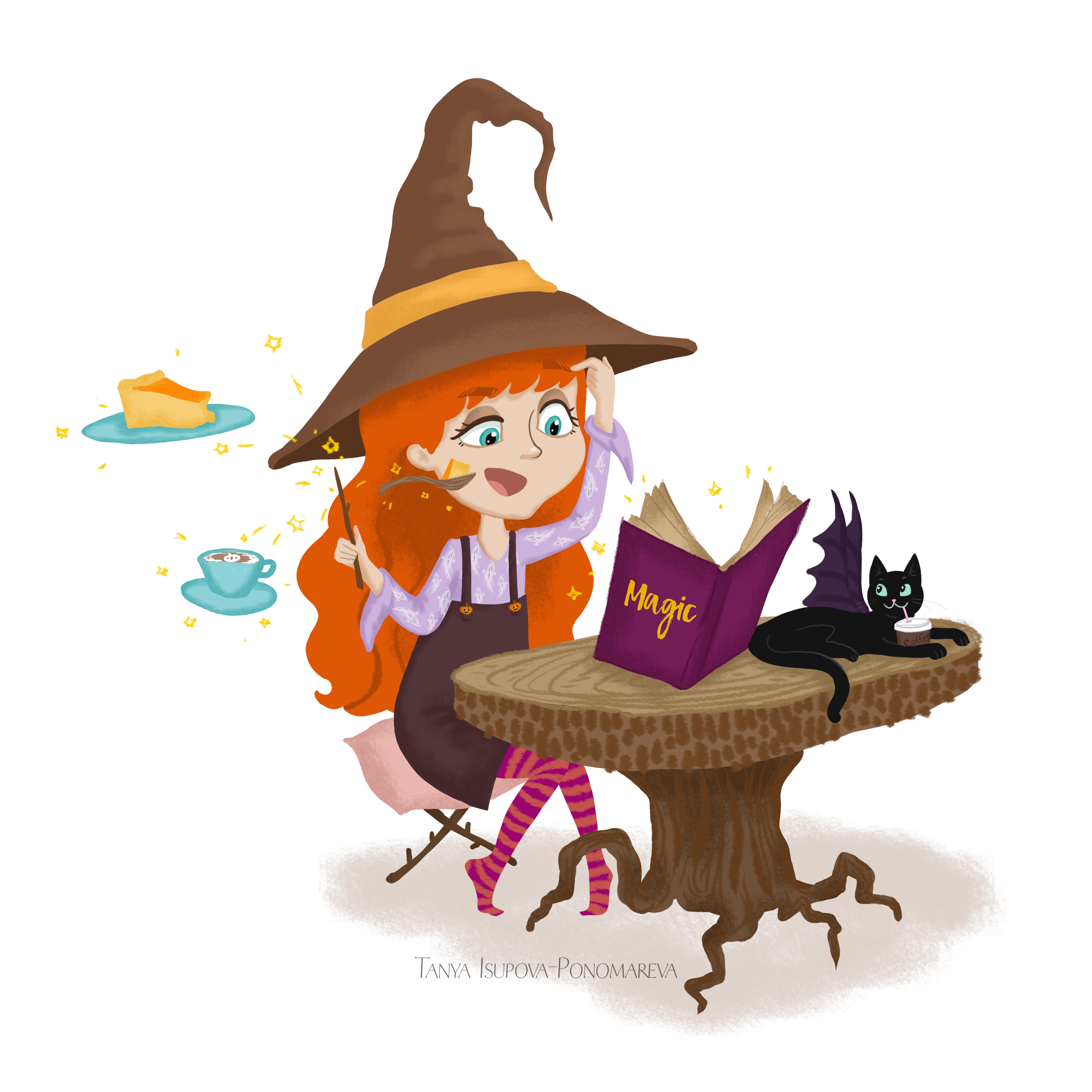 Украсть ведьму читать