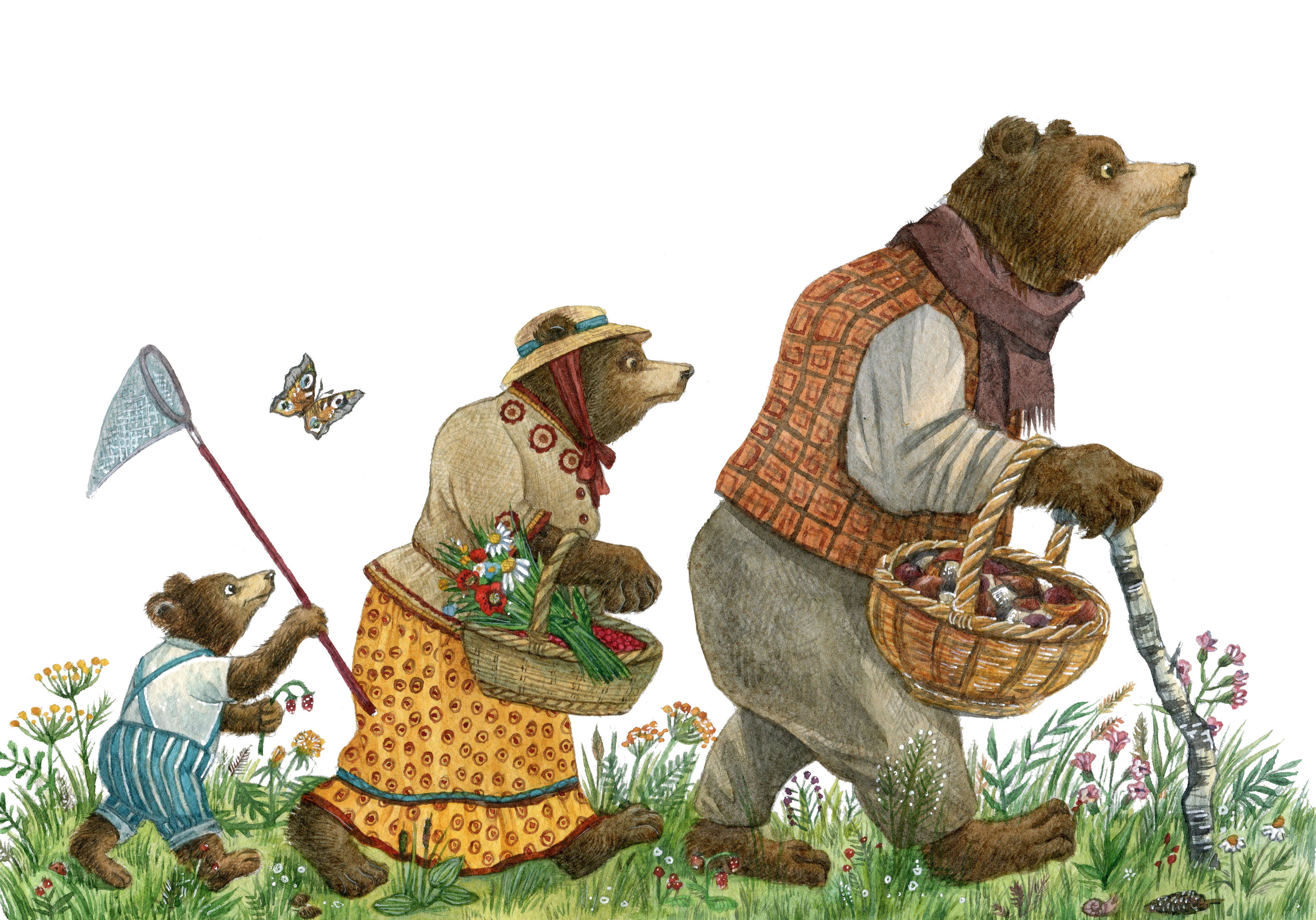 Три медведя Васнецов