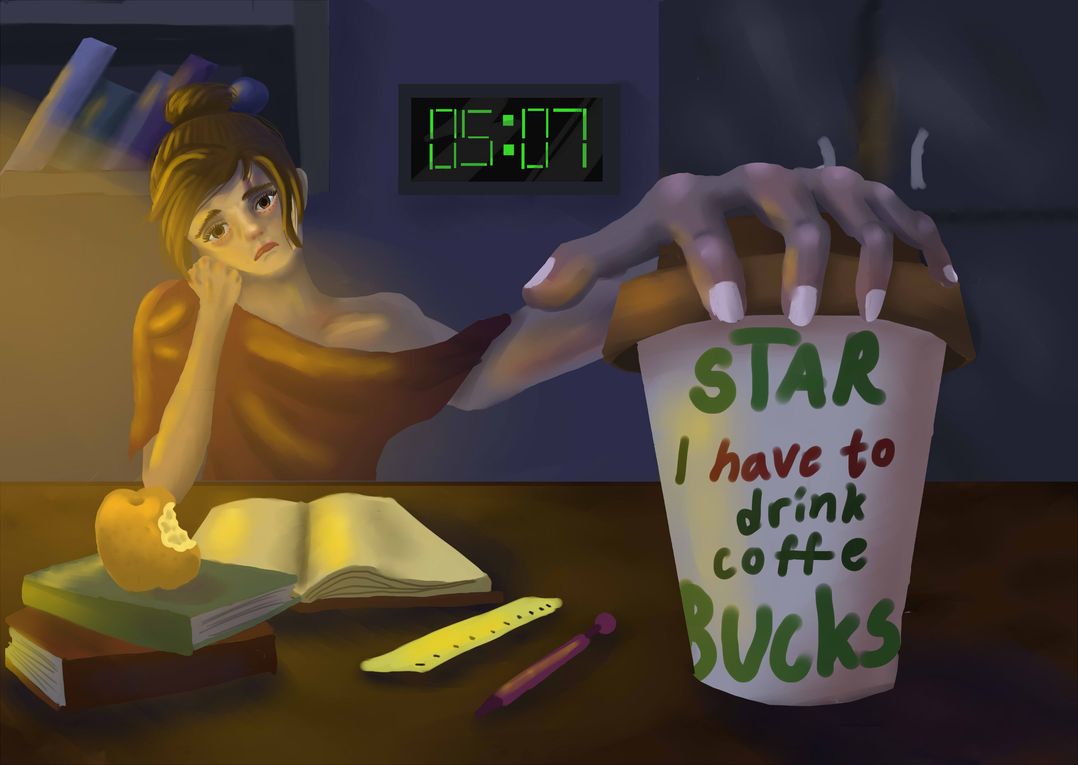 Star i have to drink coffe buks2