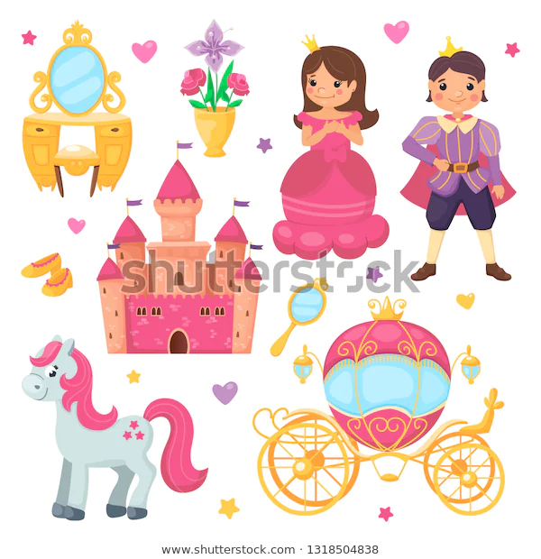 Princess girl prince boy cartoon 600w 1318504838