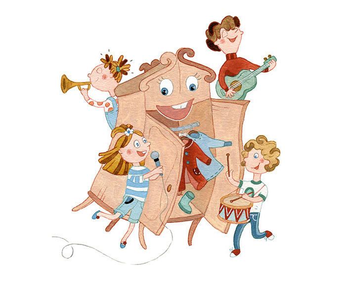 Anne kulikova one day in kindergarten 1 w