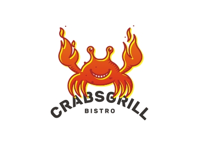 Crabgrill logotypes