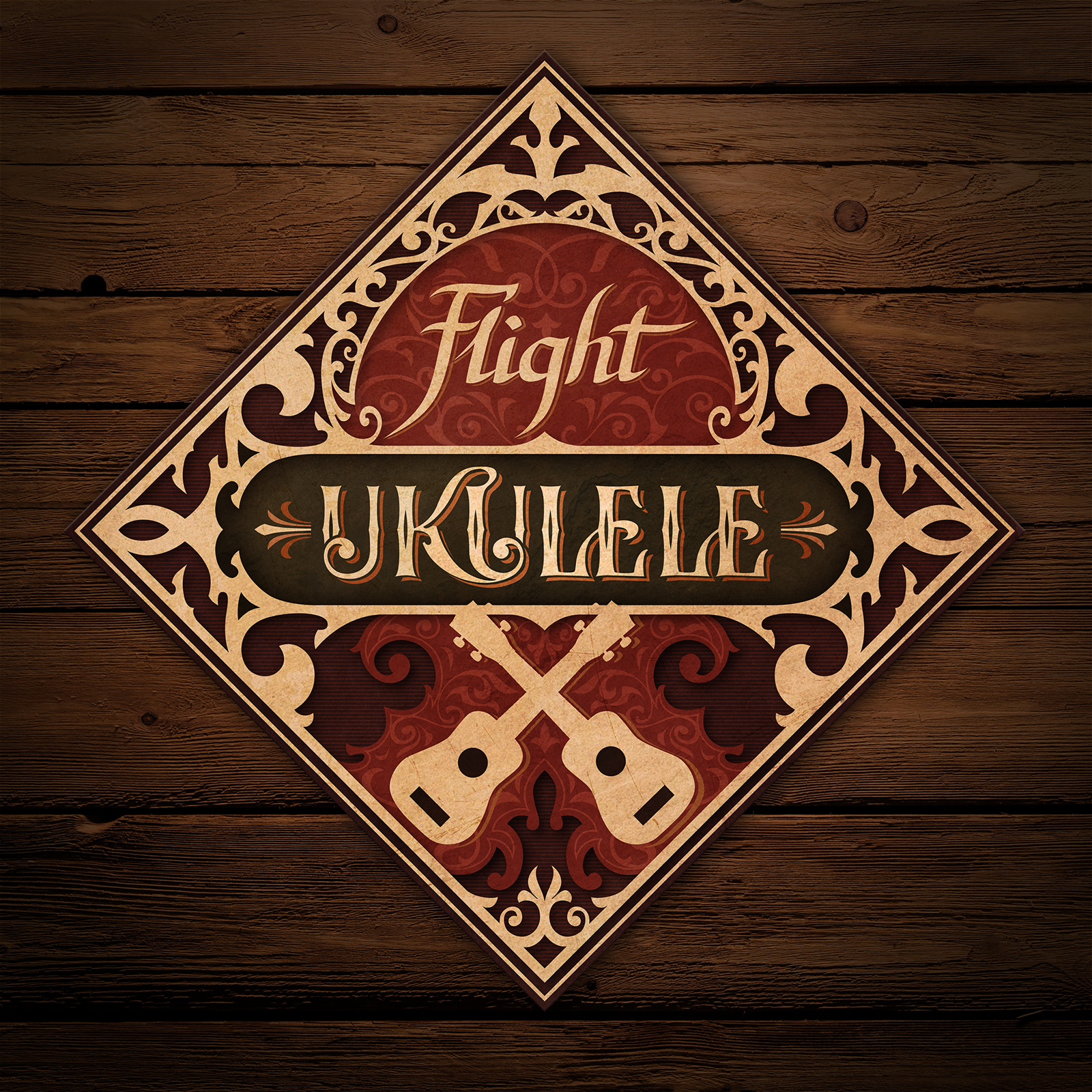 Ukulele plate