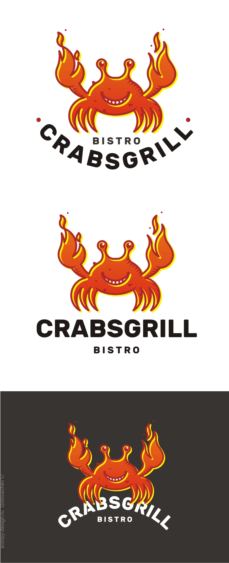 Crabsgrill logotype