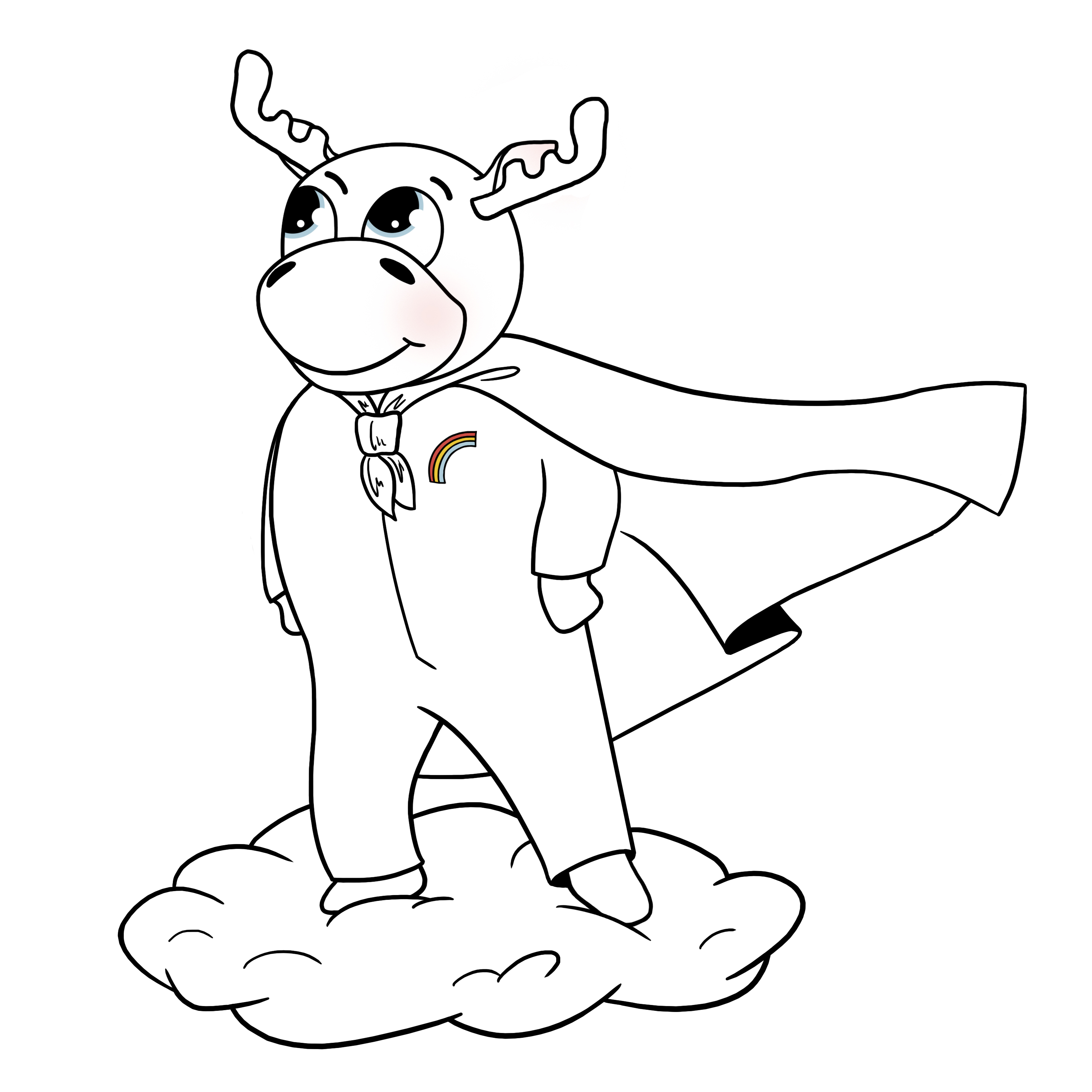Elk in suit2