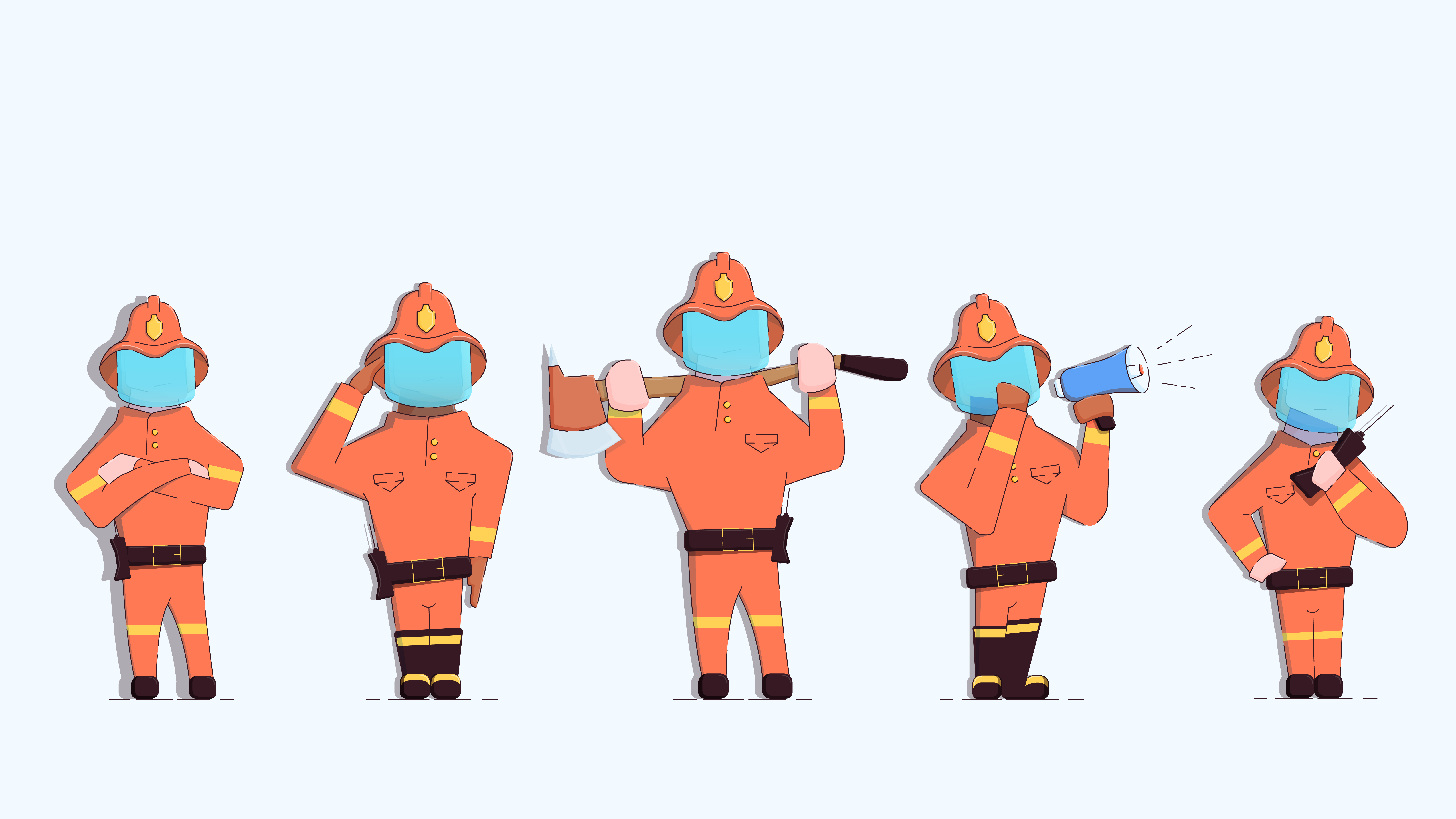 Set fireman new