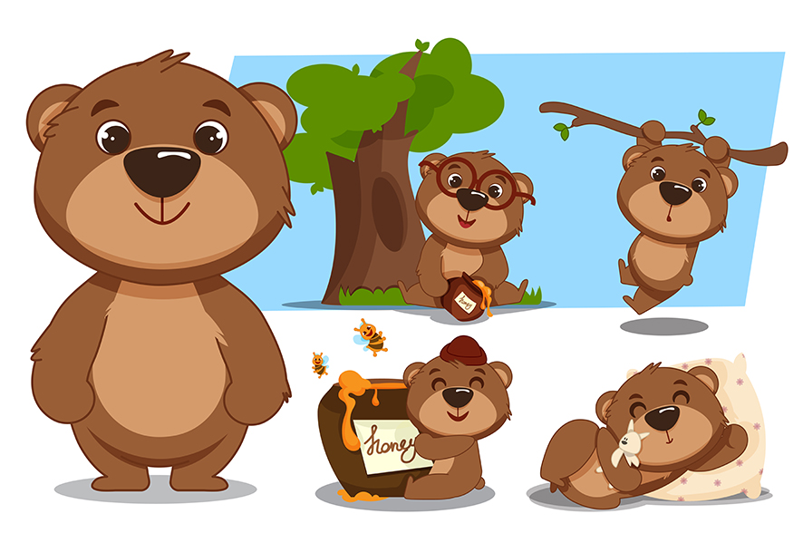Little bear set