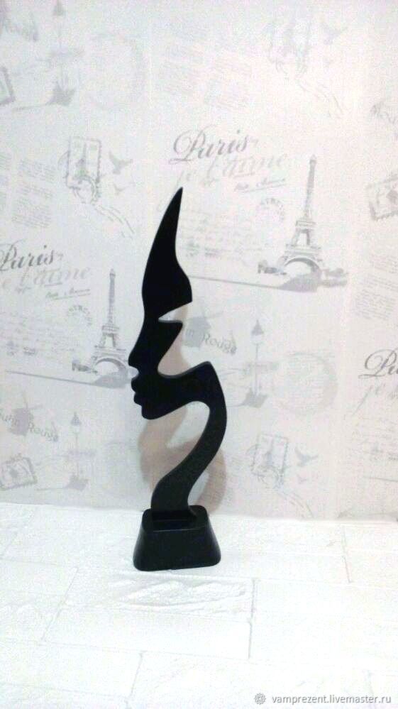 Bad65eabbff5617ae49d8100d6oe  dlya doma i interera statuetka profil litsa afrikanki