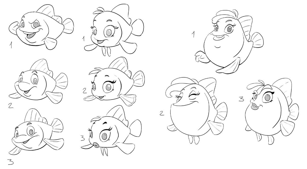 Fish characters1