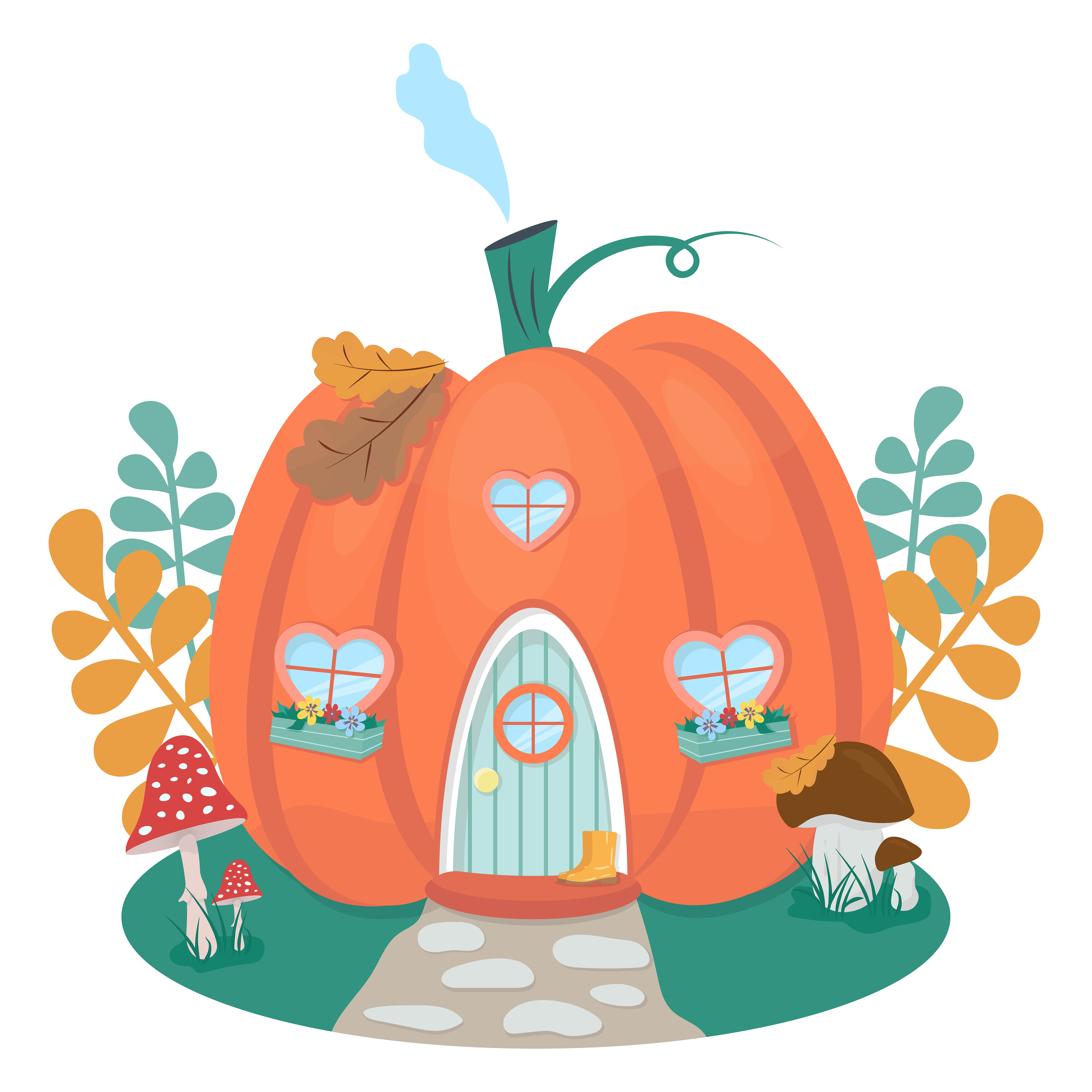 Pumpkin house