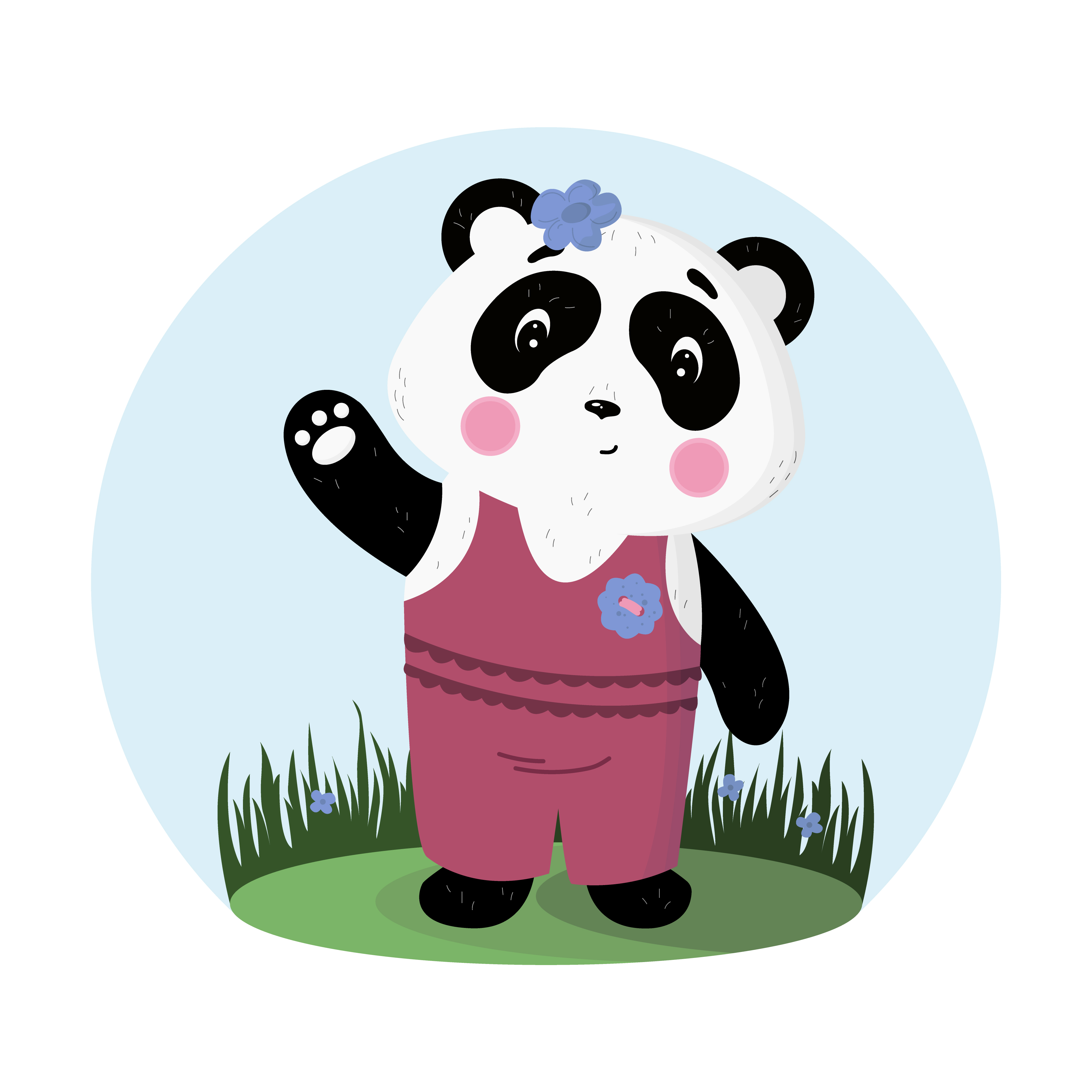 Panda girl