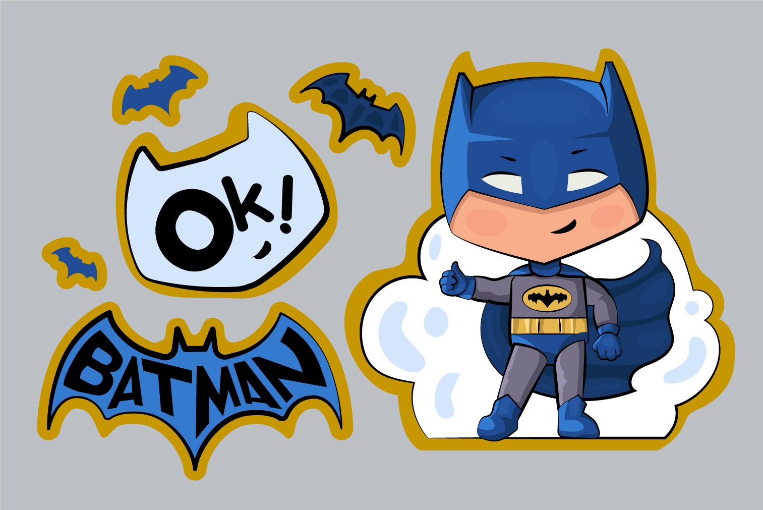 Batman stiker