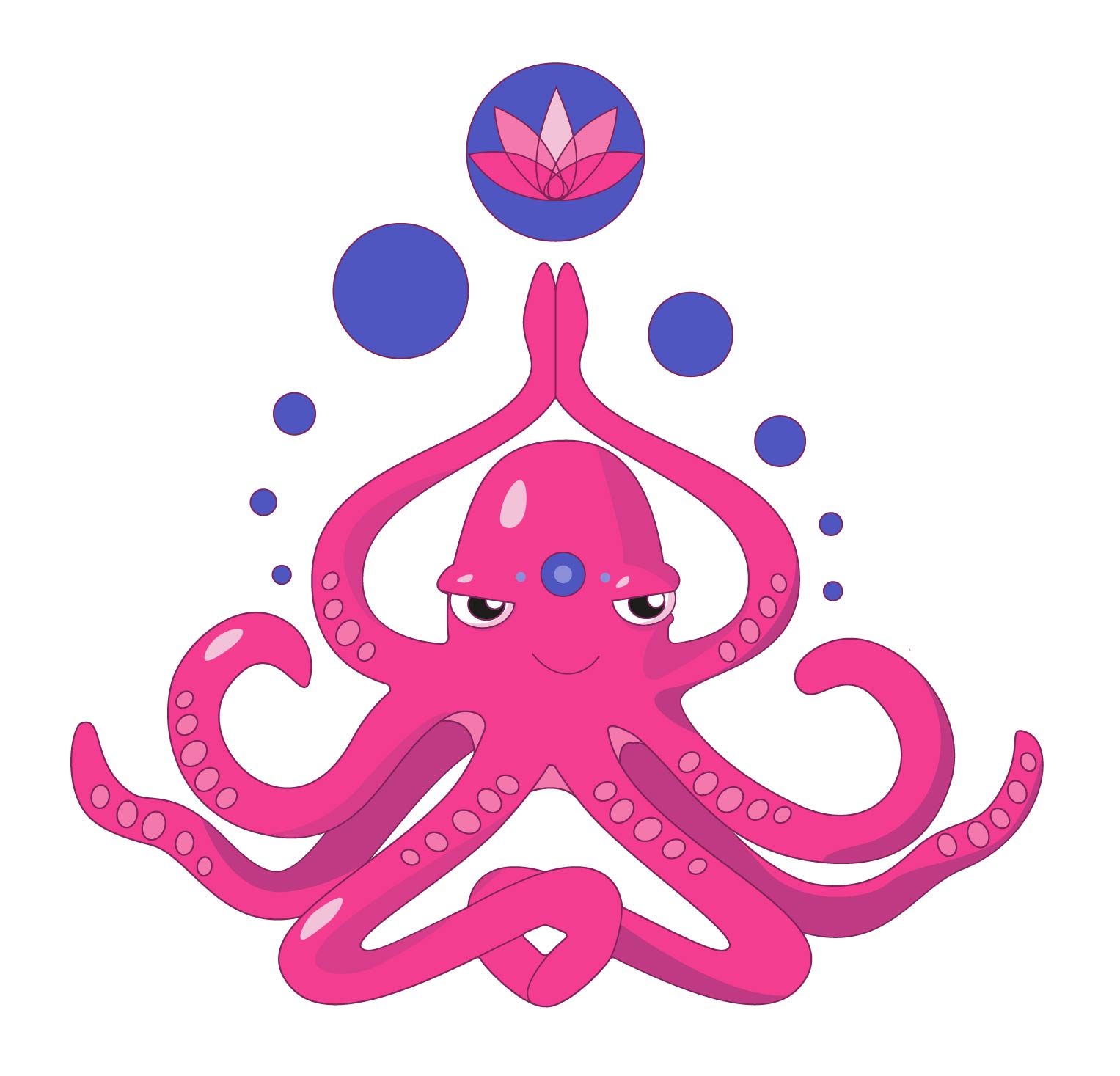 Octopus white 01