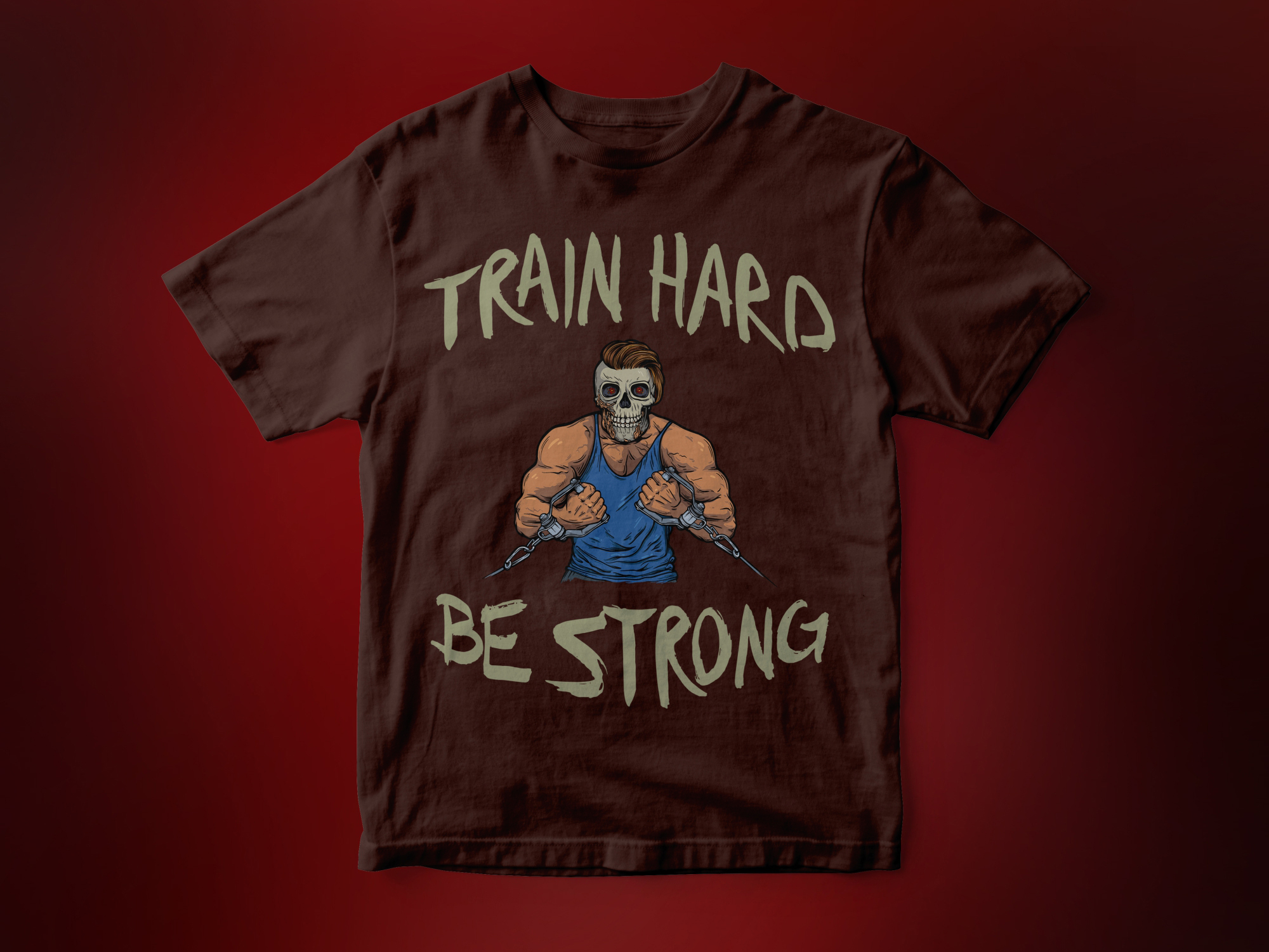 Train hard be strong3