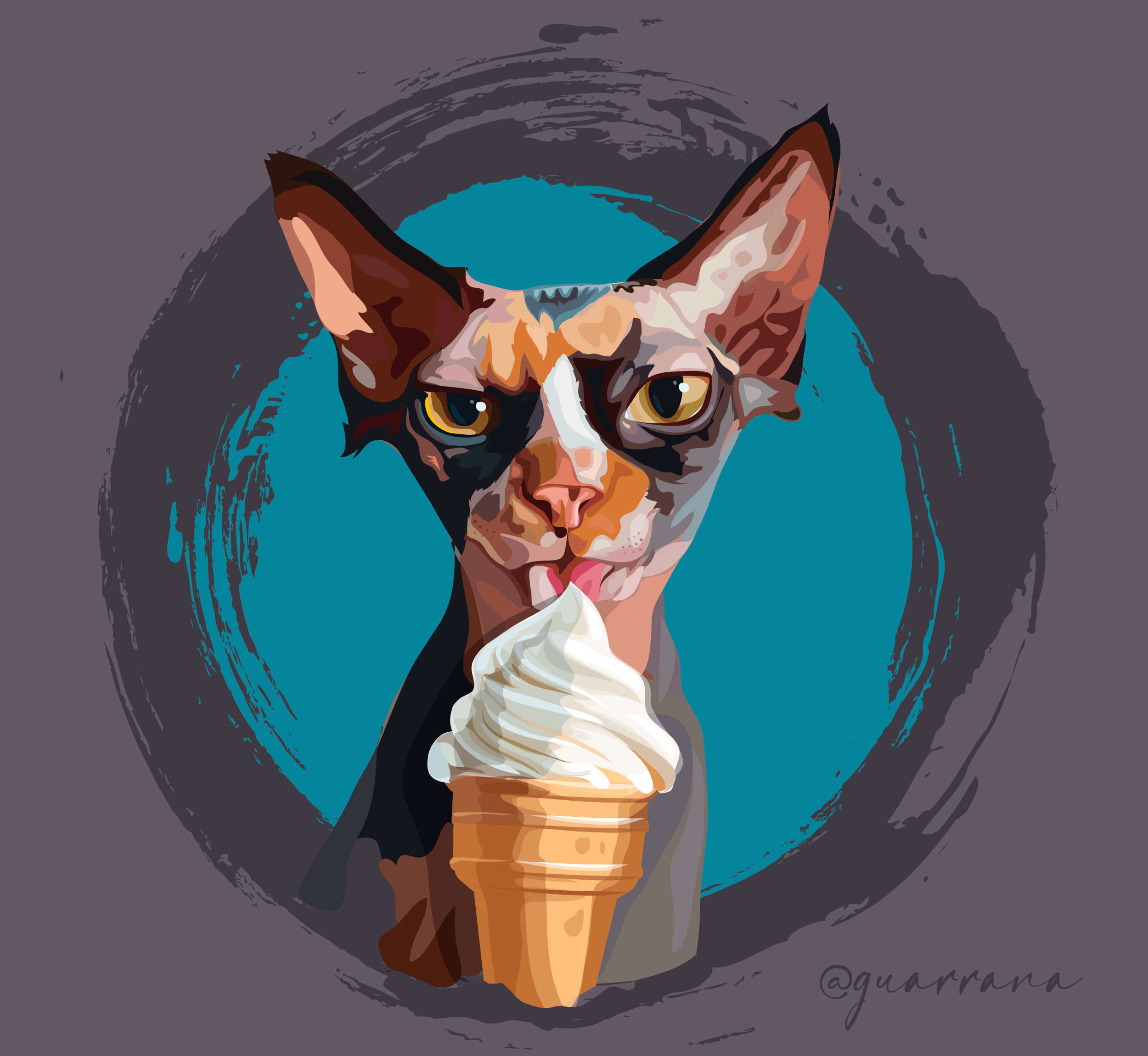 Cat icecream