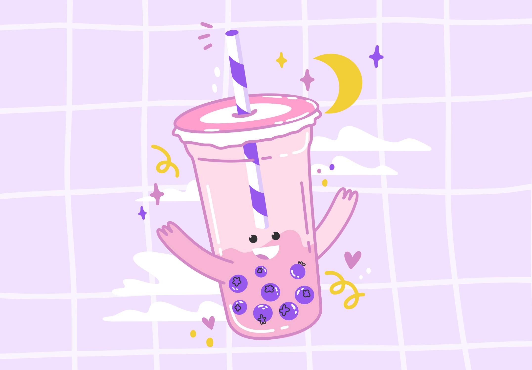 11 kawaii bubbletea