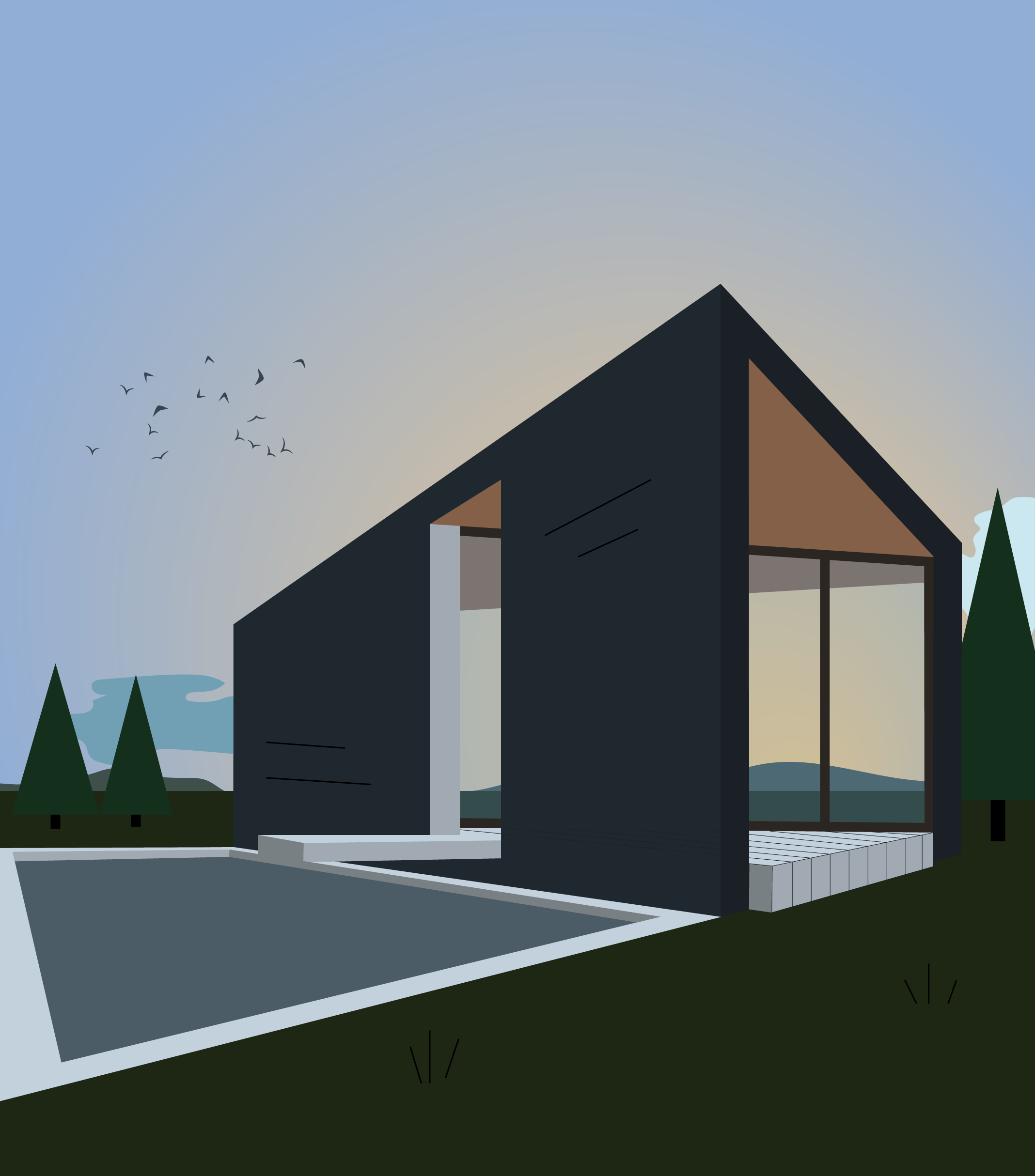 Isometric minimalism architecture 01