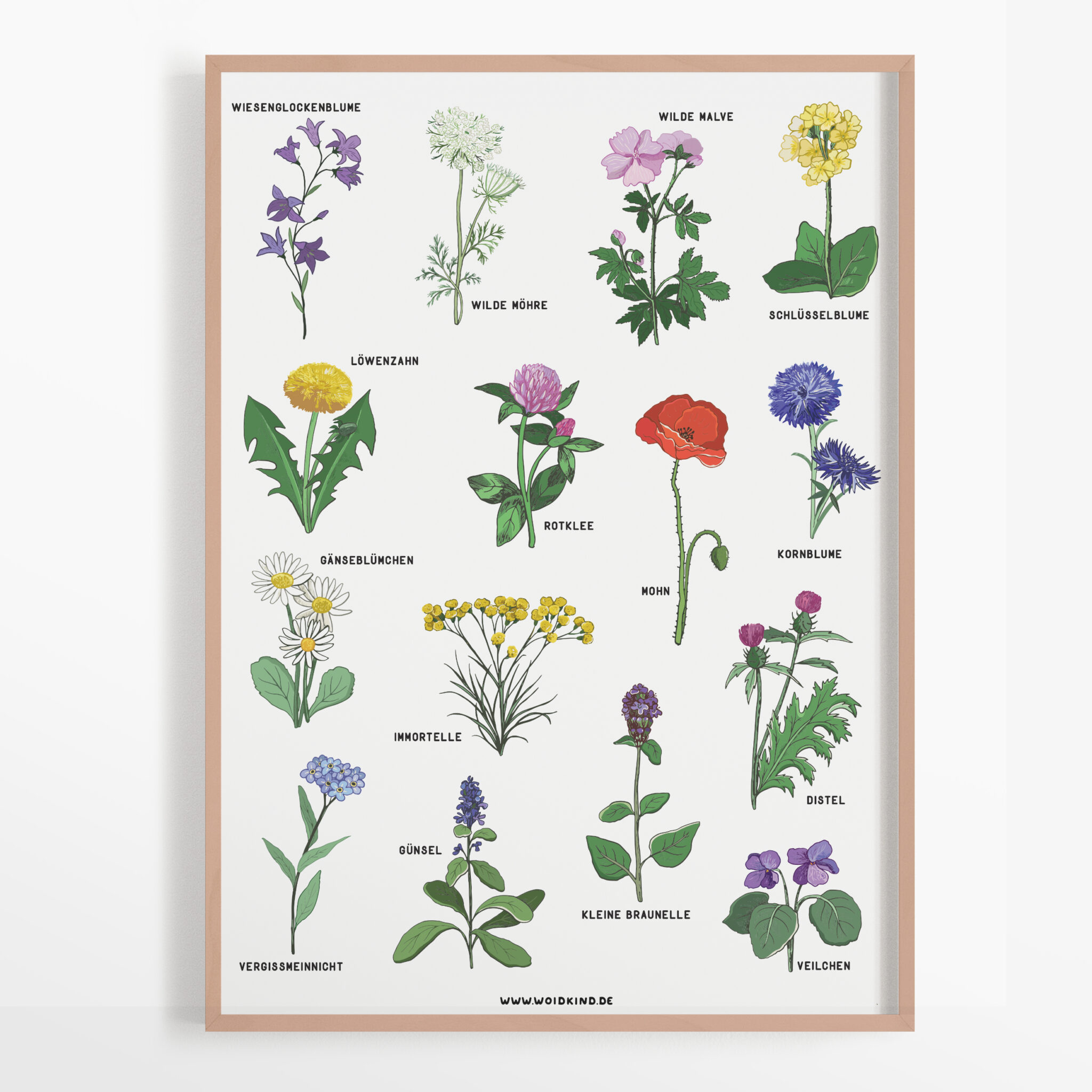 Poster mockup wildblumen 2048x2048