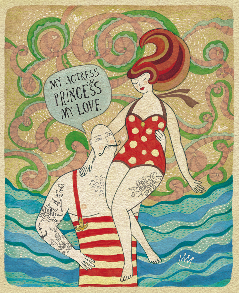 The princess and her captain