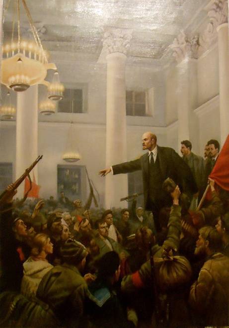 7 november 1917 lenin obyavlyaet sovetskuyu vlast