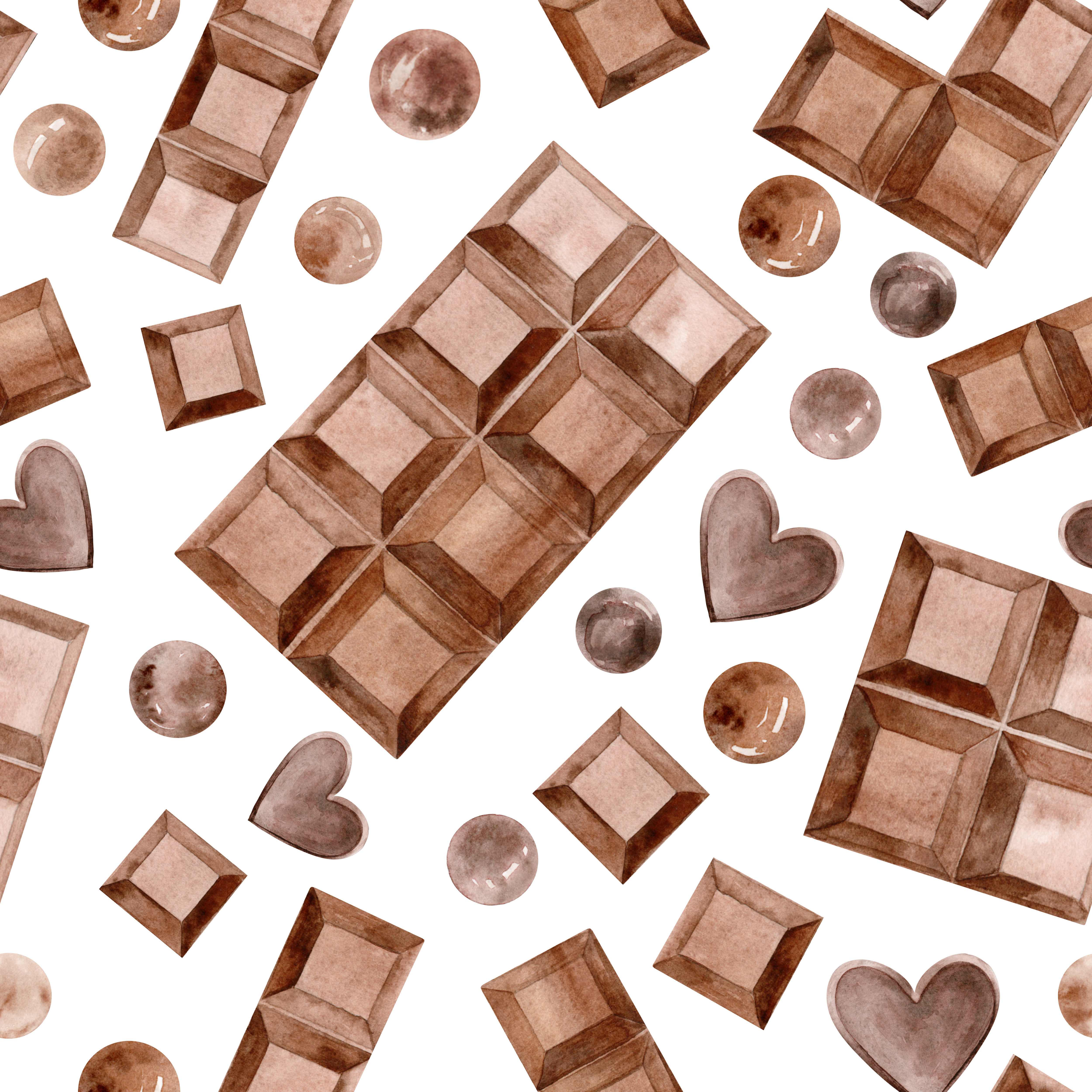 Chocolate pattern