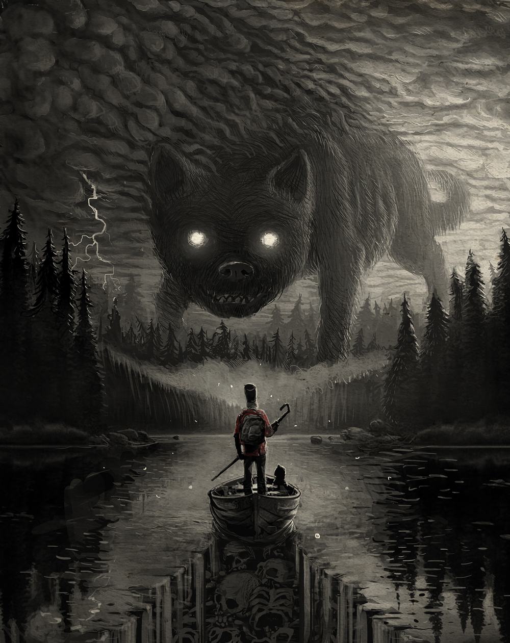 Man in a boat  2 copy